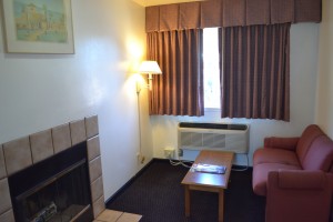 Comfort Inn Santa Cruz - Living Area in Suite